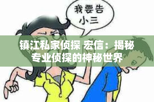 镇江私家侦探 宏信：揭秘专业侦探的神秘世界