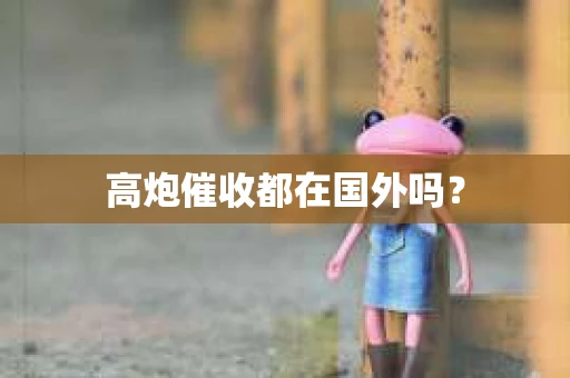 高炮催收都在国外吗？