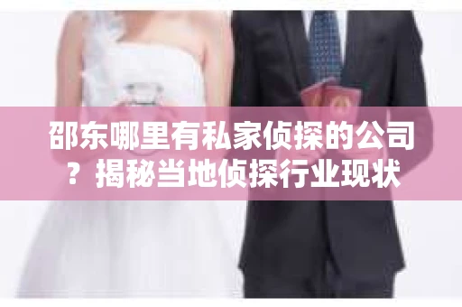 邵东哪里有私家侦探的公司？揭秘当地侦探行业现状