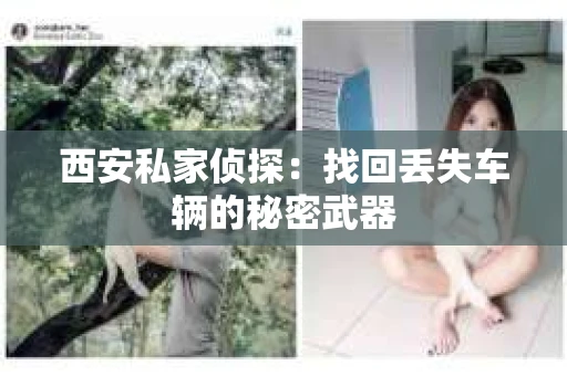 西安私家侦探：找回丢失车辆的秘密武器