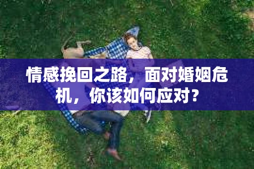 情感挽回之路，面对婚姻危机，你该如何应对？
