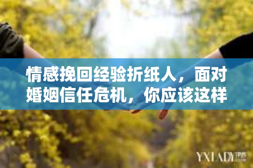情感挽回经验折纸人，面对婚姻信任危机，你应该这样做