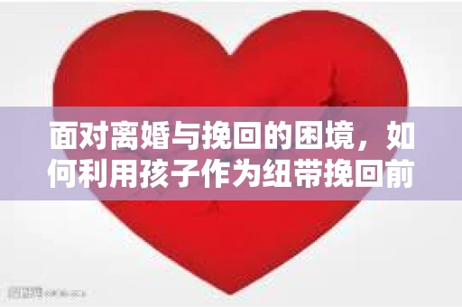 面对离婚与挽回的困境，如何利用孩子作为纽带挽回前夫的技巧？
