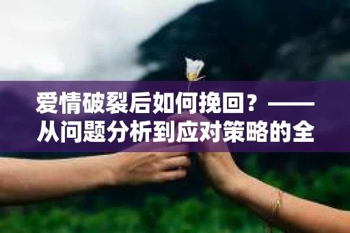 爱情破裂后如何挽回？——从问题分析到应对策略的全面指南